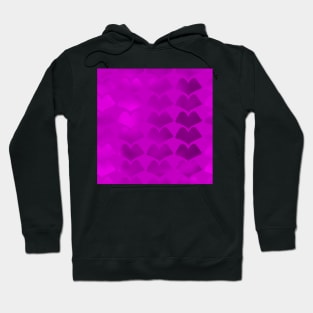 Jewel Ginkgo Single Hue Array Magenta 5748 Hoodie